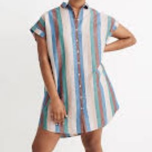 XL Central Shirtdress in Flagstaff Stripe